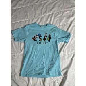 A Bathing Ape Rsvp Gallery Collaboration T-Shirt Men’s Size Medium Teal Blue